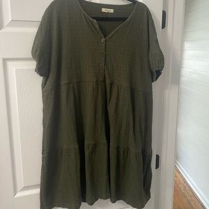 Madewell babydoll dress